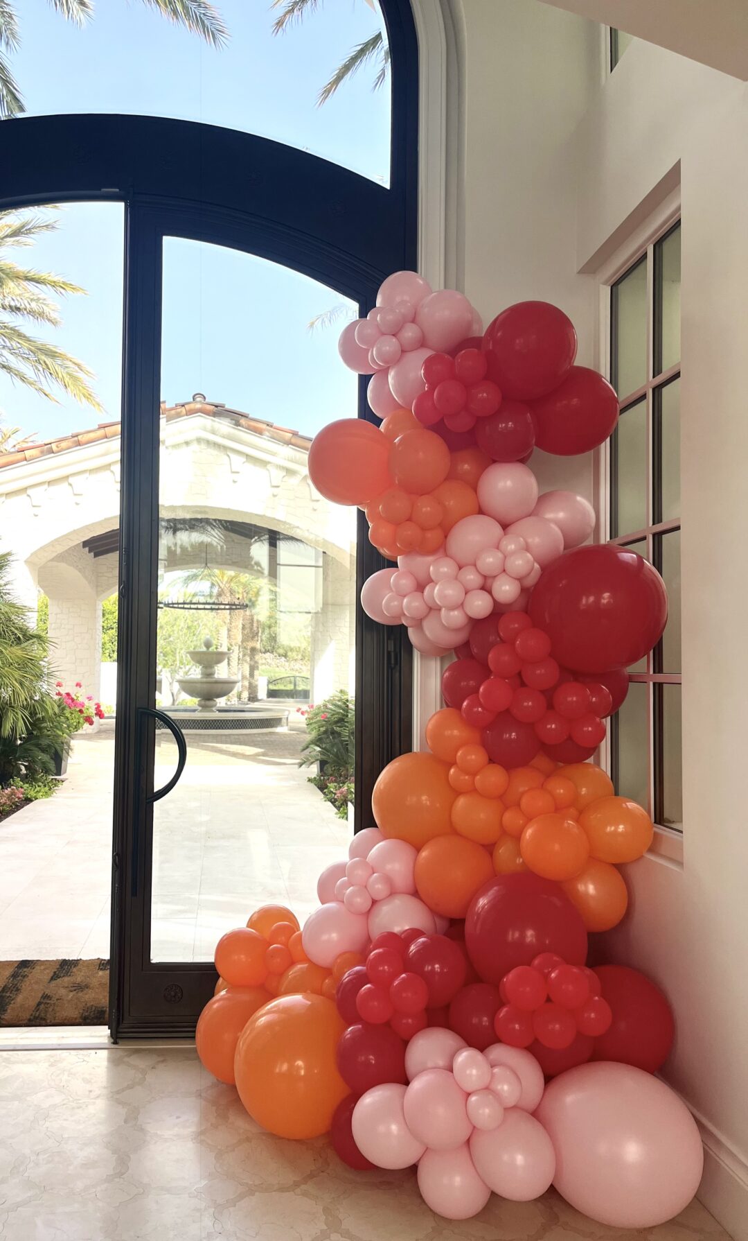 Organic Balloon Decor