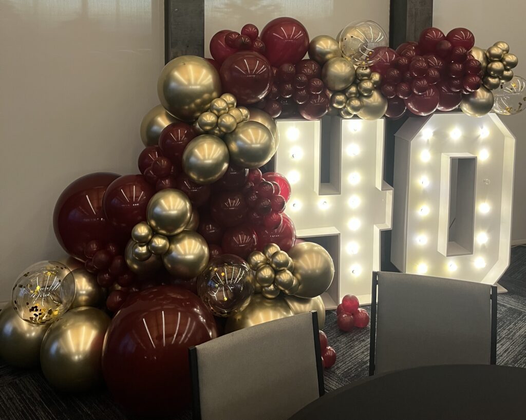 Marquee Numbers, Balloon services, Balloon delievery
