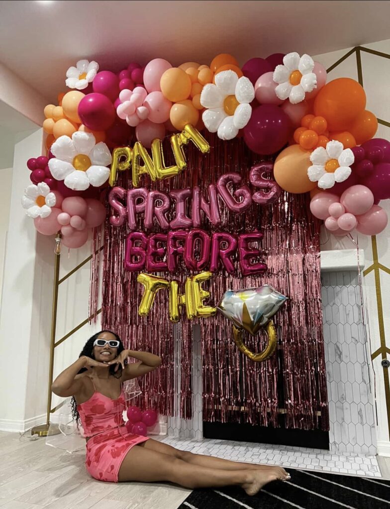 bachelorette balloon services. delivery balloons