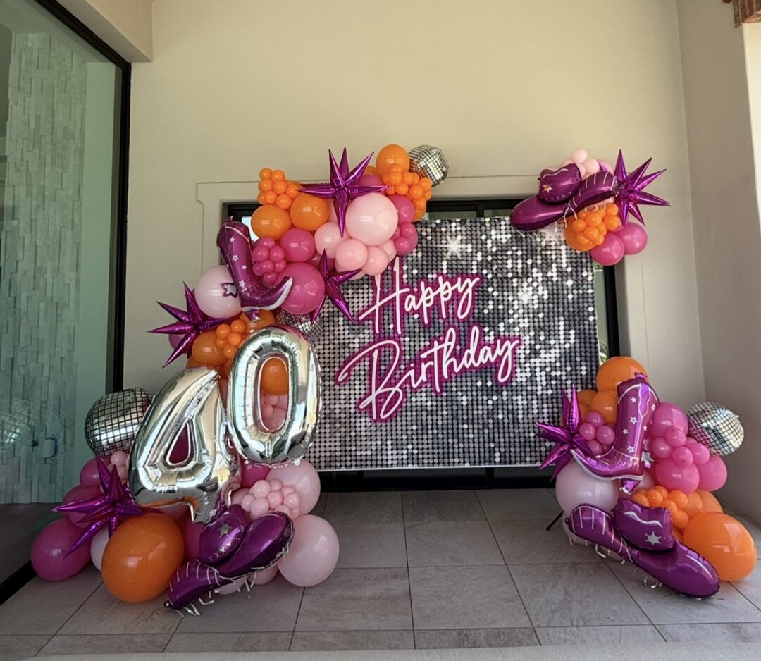 Balloon Garland decoration* Delivery in Los Angeles CA