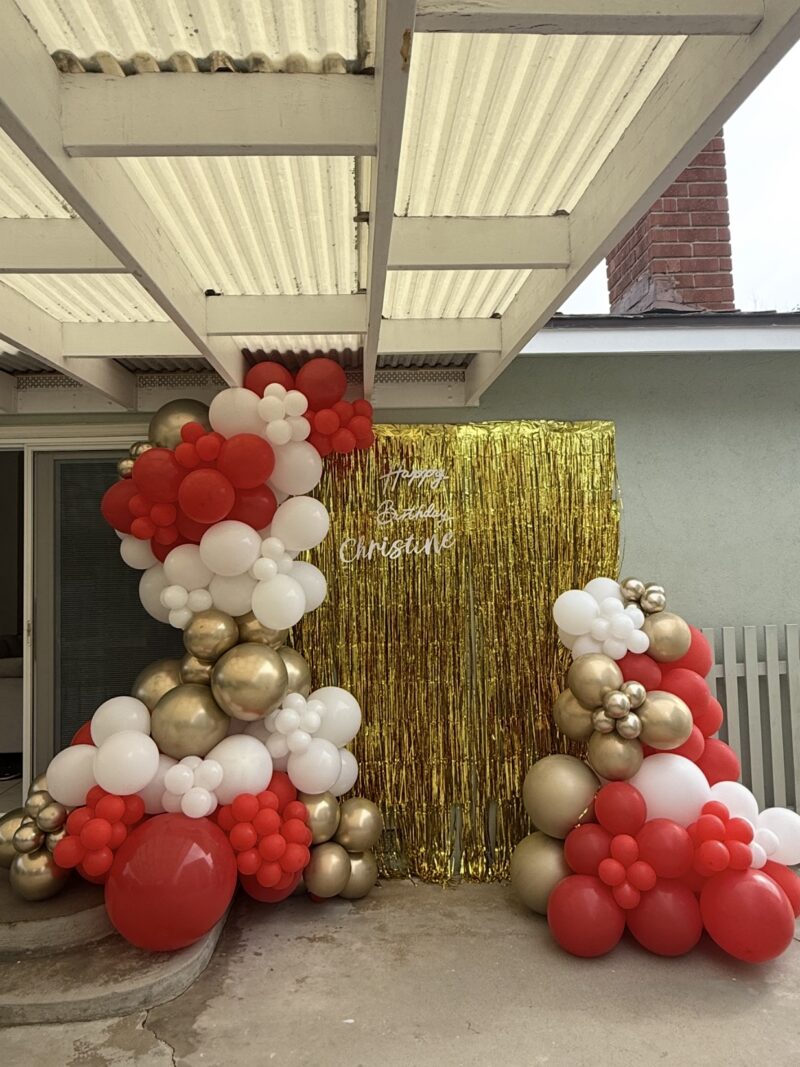 Balloon Garland decoration* Balloon services* Delivery