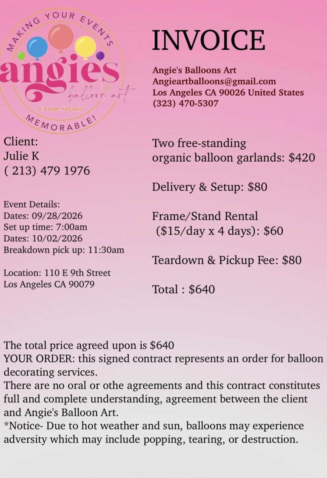 Invoice